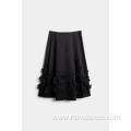 Handmade Three-Dimensional Petal Skirt